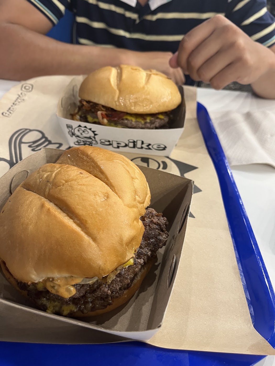Spike burgers